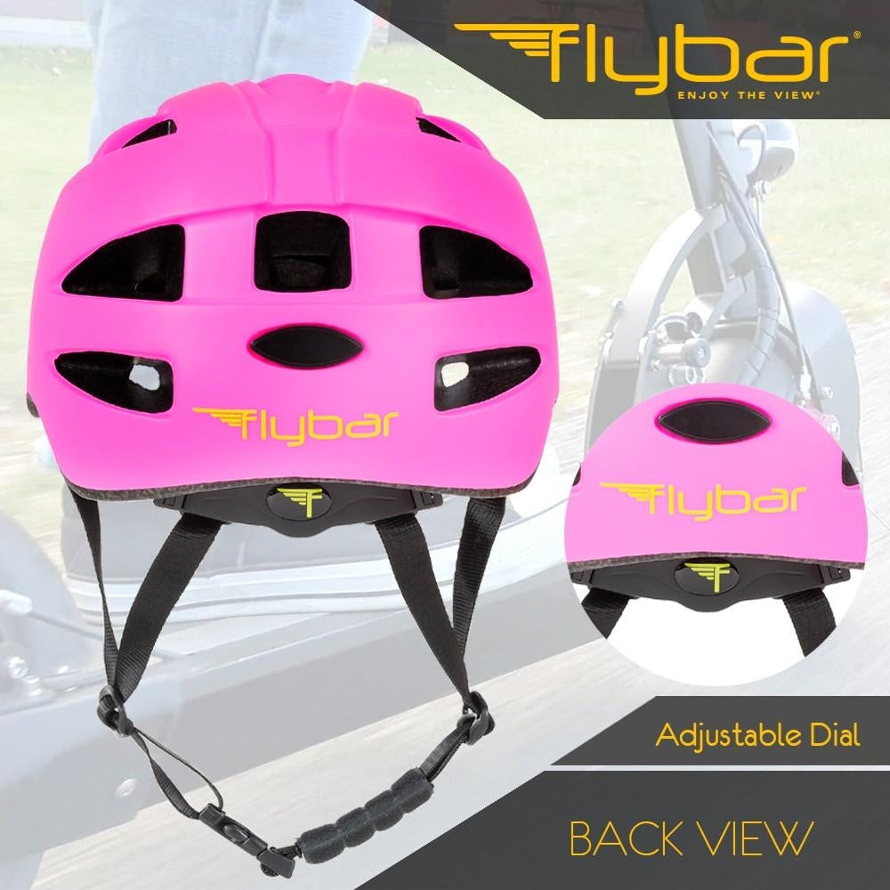 Flybar Junior Sports Helmet - Pink - Pupsik Singapore