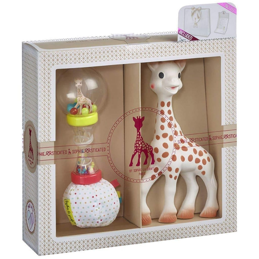 Sophie The Giraffe Maracas Rattle & Teether Gift Box