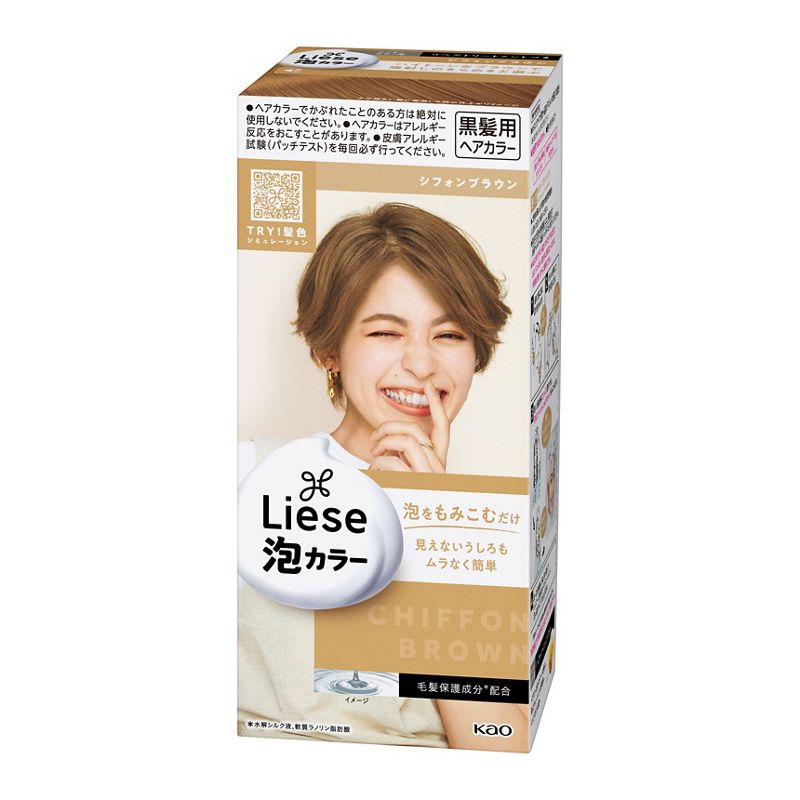 Liese Creamy Bubble Colour Hair Dye - New Packaging (23 Colors) - Pupsik Singapore