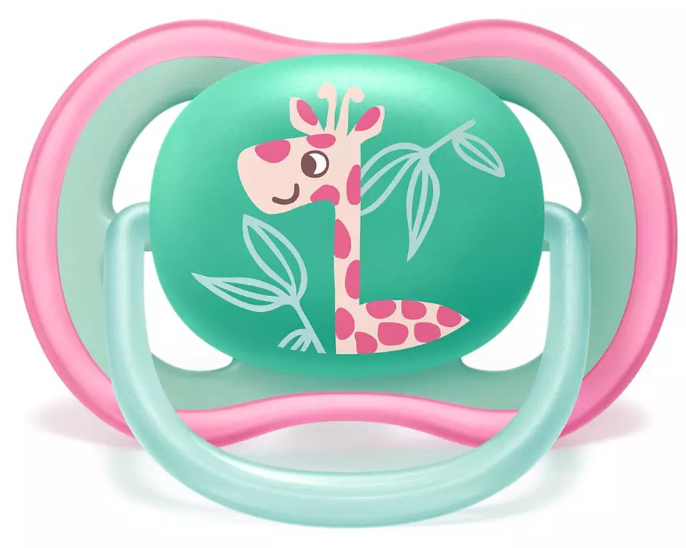 Philips Avent Ultra Air Pacifier, 2pk - 18M+ (4 Designs) - Pupsik Singapore