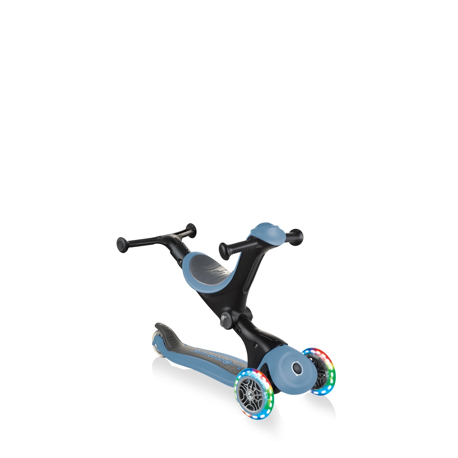 Globber GO•UP Deluxe Convertible Foldable Scooter (LED wheels) - 5 Colours - Pupsik Singapore