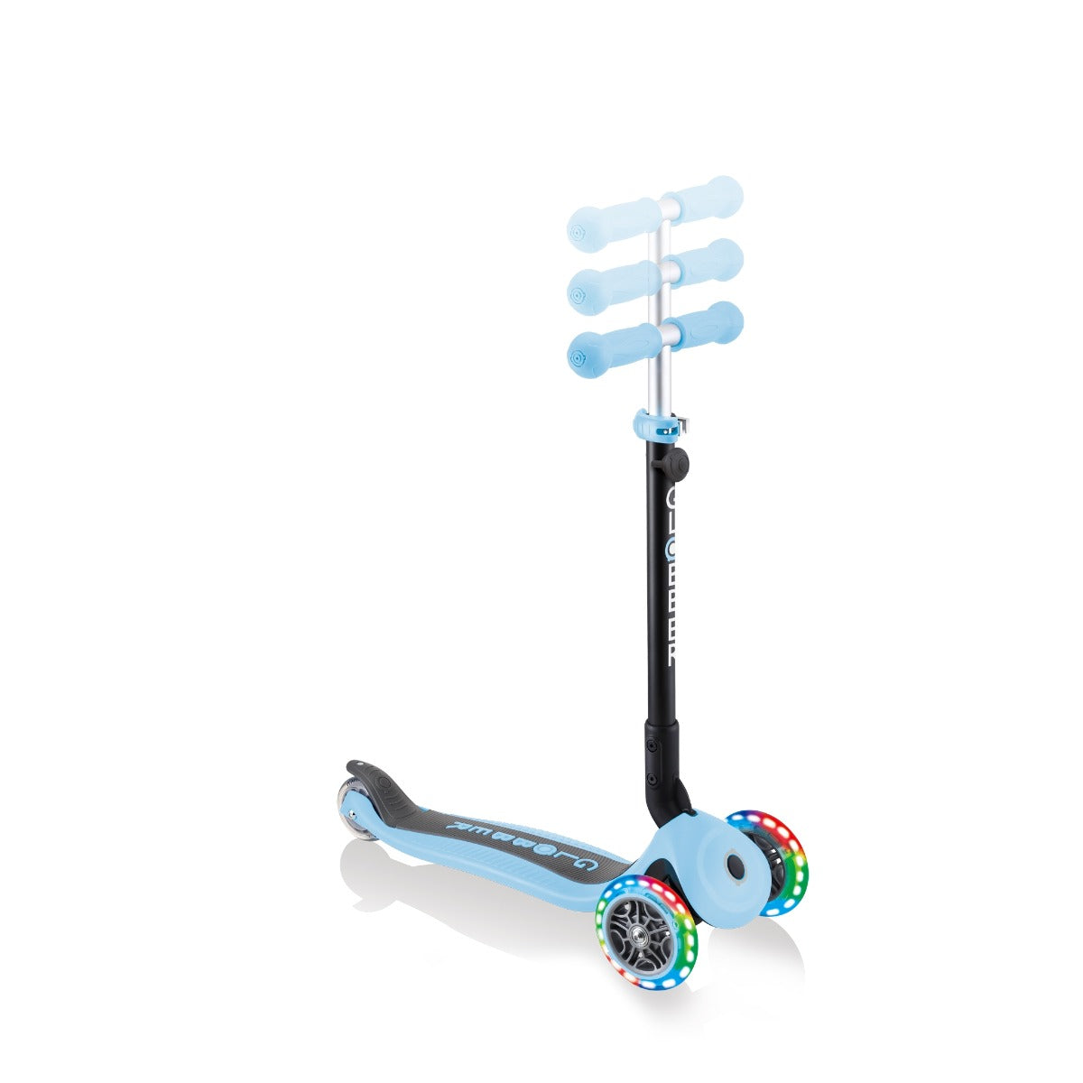 Globber GO•UP Foldable Plus Lights Scooter (LED wheels) - 2 Colors - Pupsik Singapore