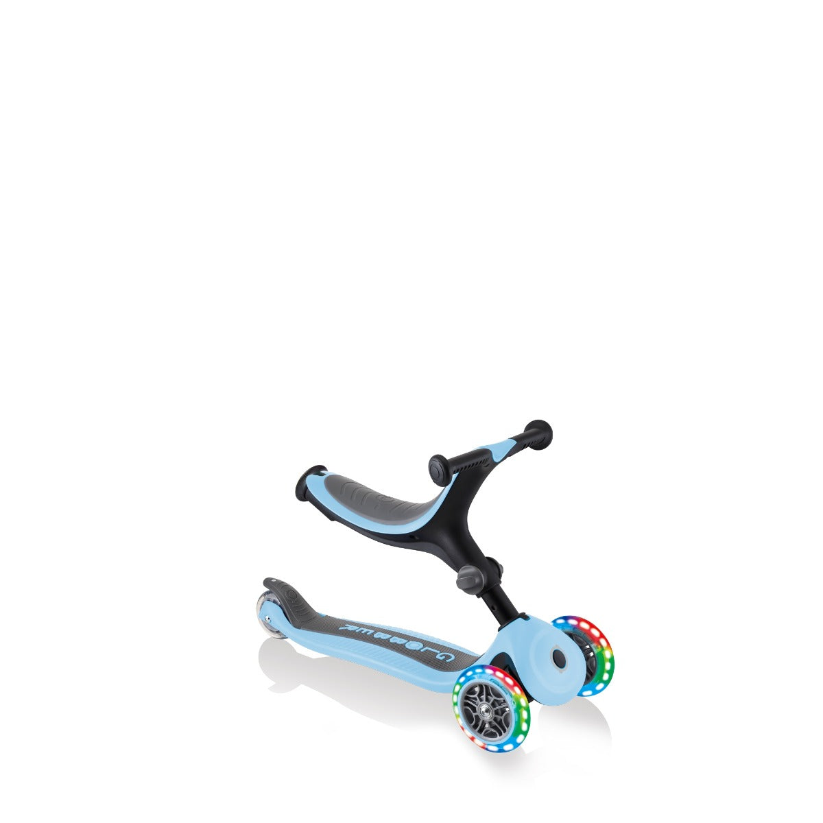 Globber GO•UP Foldable Plus Lights Scooter (LED wheels) - 2 Colors - Pupsik Singapore