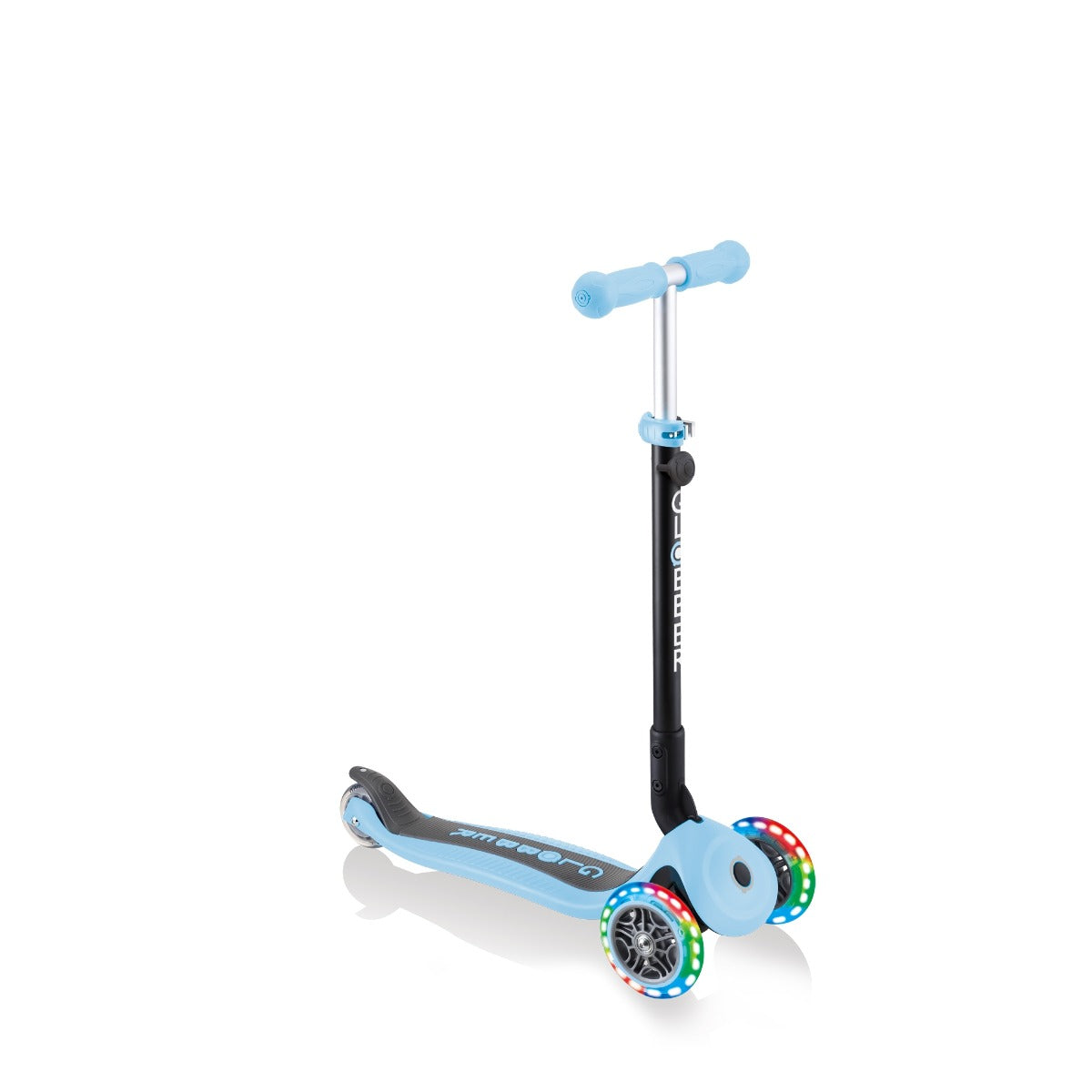 Globber GO•UP Foldable Plus Lights Scooter (LED wheels) - 2 Colors - Pupsik Singapore