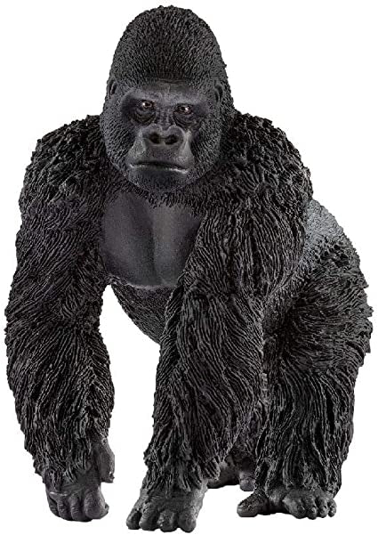 Schleich Wild Life Gorilla (Male) Animal Figurine Toy