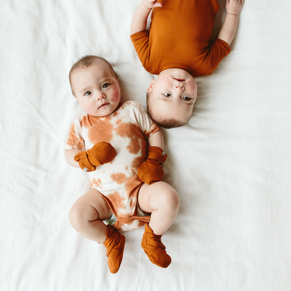Goumiboots Bamboo & Organic Cotton Booties -Sienna (3 Sizes)