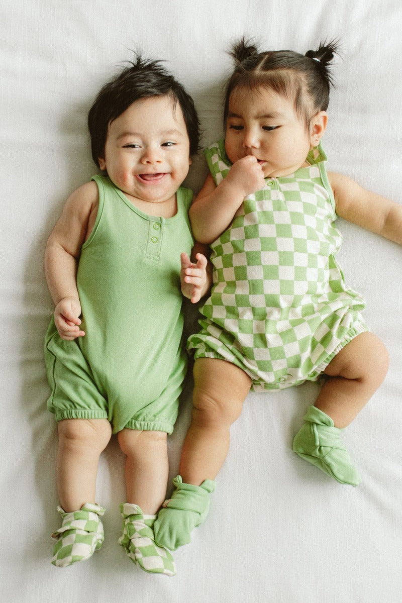 Goumi Quick Change Romper - Matcha (3 Sizes)