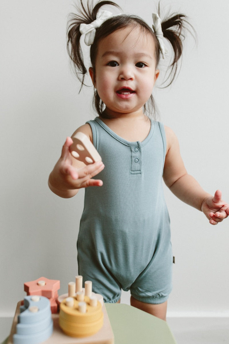 Goumi Quick Change Romper - Poolside (3 Sizes)