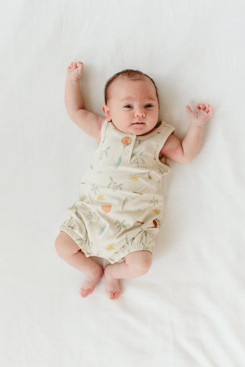 Goumi Quick Change Romper - Surf's Up (3 Sizes)
