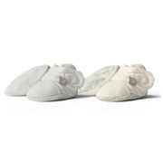 [Gift Box] Goumiboots Bamboo & Organic Cotton Booties - Coastal + Cloud (2pk) (2 Sizes)