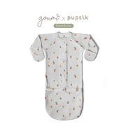 Goumi x Pupsik Bamboo 24 Hour Convertible Gown - Citrus (2 Sizes)