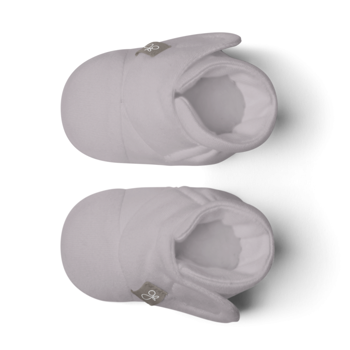 Goumiboots Bamboo & Organic Cotton Booties - Calm Lilac (3 Sizes) - Pupsik Singapore