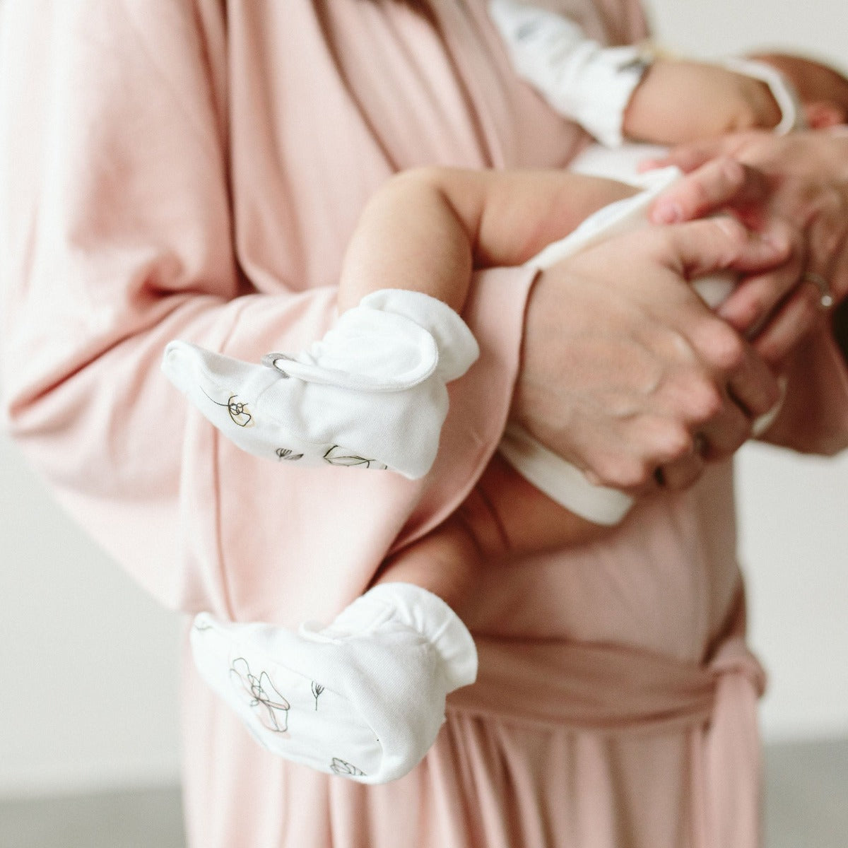 GoumiKids Baby Mittens & Booties Set (3-6m) (9 Designs) - Pupsik Singapore