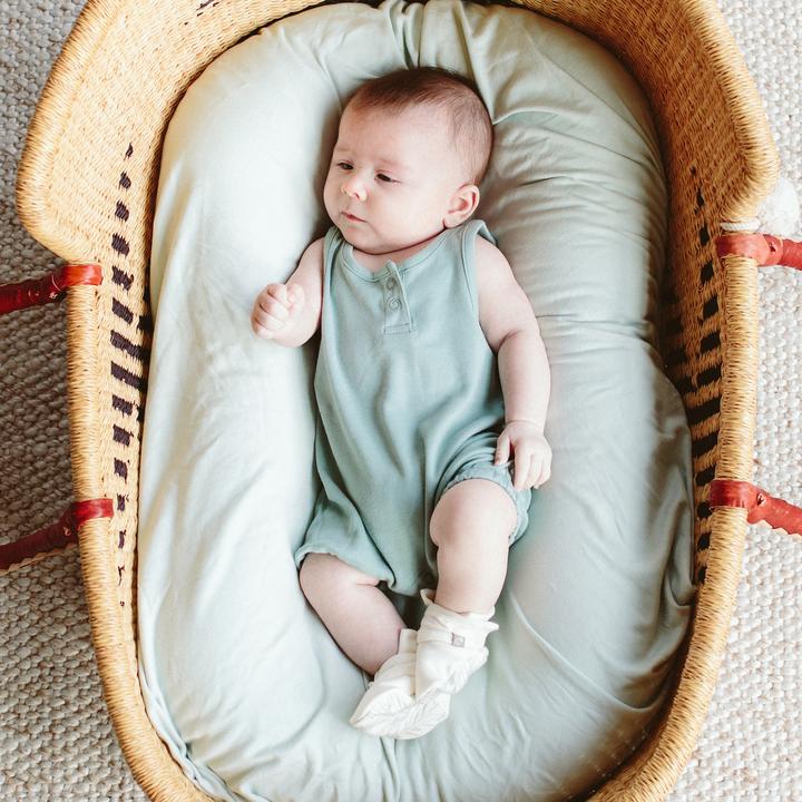 Goumiboots Bamboo & Organic Cotton Booties - Coastal