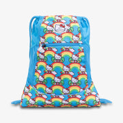 Jujube Grab and Go Drawstring Backpack - Hello Rainbow
