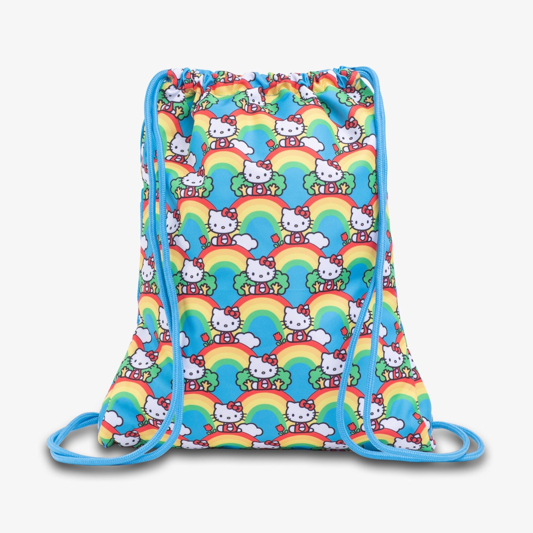 Jujube Grab and Go Drawstring Backpack - Hello Rainbow