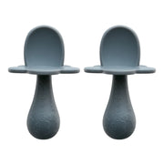 Grabease Double Silicone Baby Spoon Set (2 Colours) - Pupsik Singapore