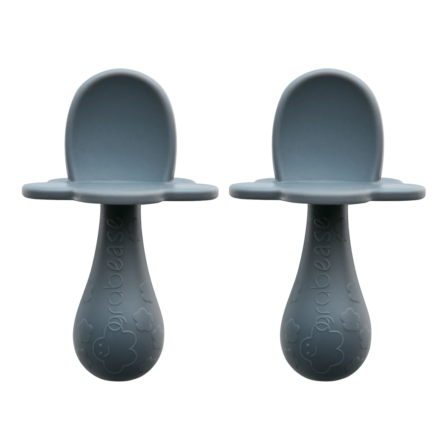 Grabease Double Silicone Baby Spoon Set (3 Colours) - Pupsik Singapore