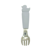 Biomom Silicone Handle Stainless Steel Little Fork (4 Designs)