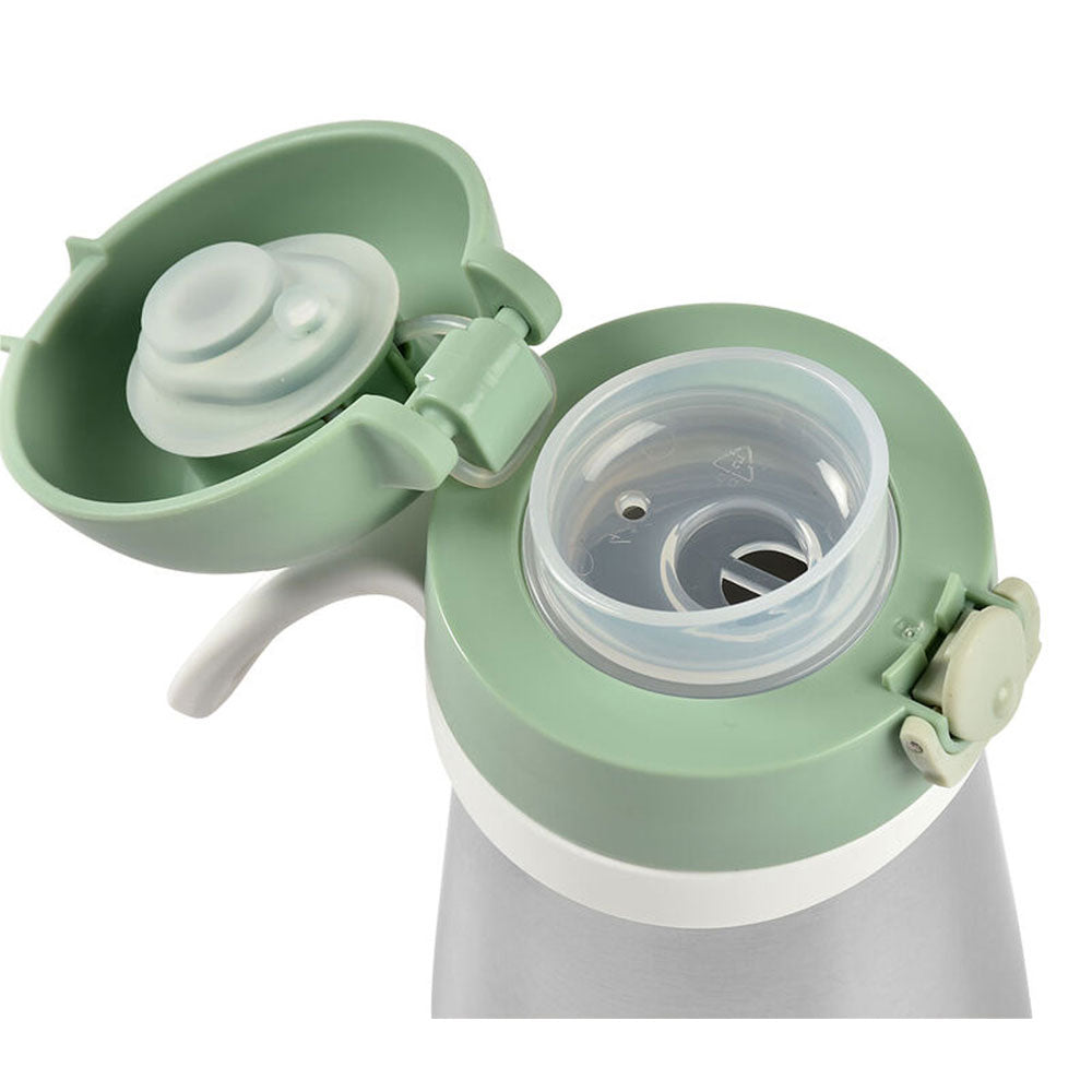 Beaba Stainless Steel Spout Bottle (350ml) - 4 Colors - Pupsik Singapore