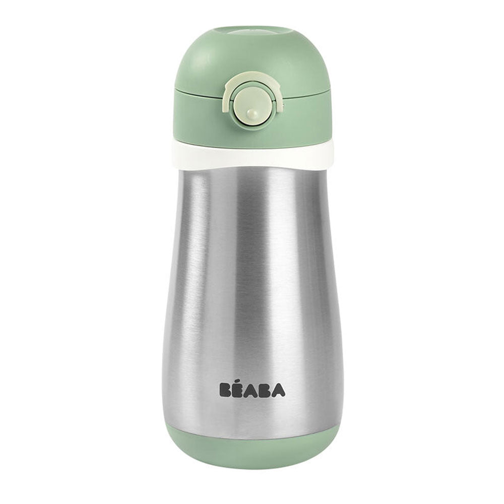 Beaba Stainless Steel Spout Bottle (350ml) - 4 Colors - Pupsik Singapore