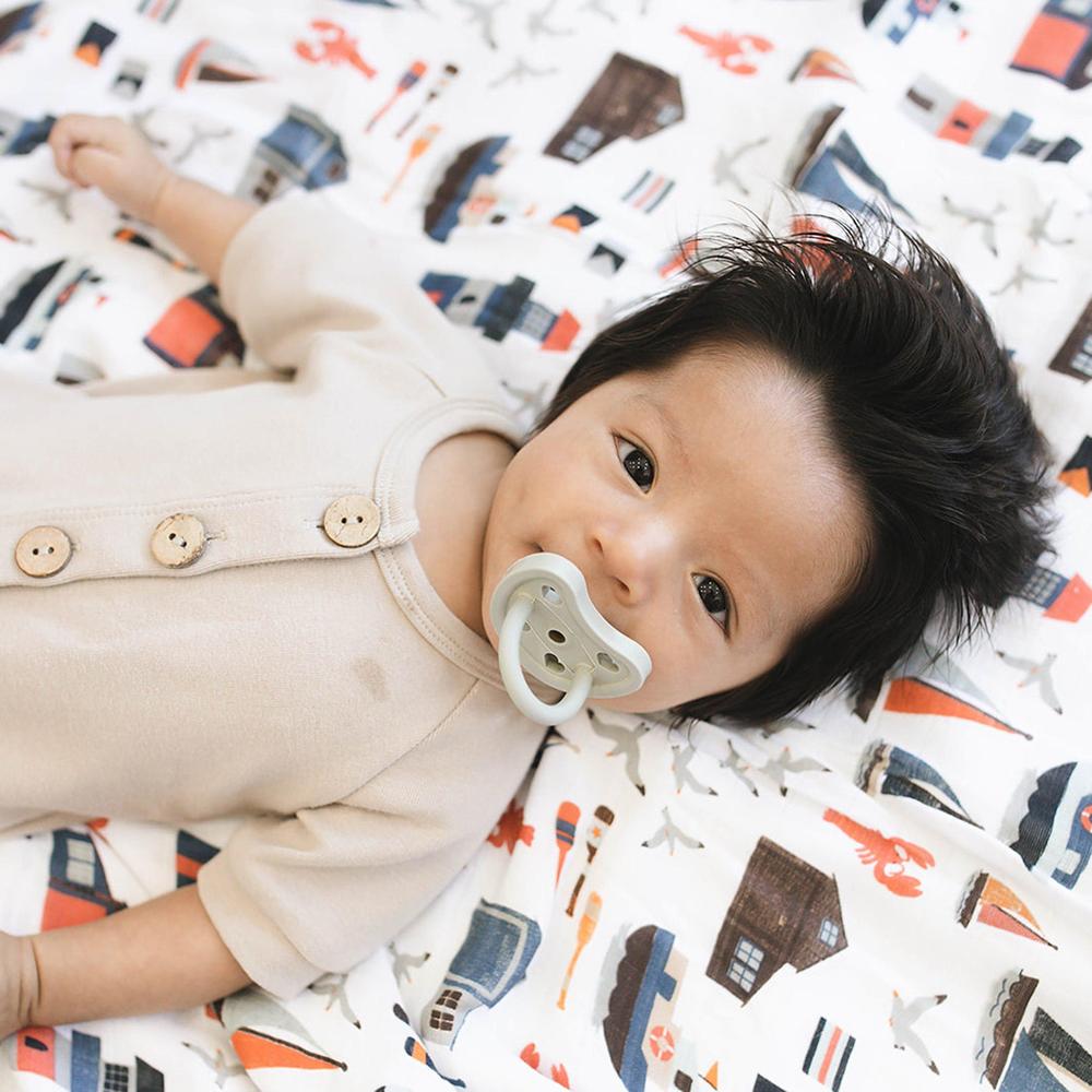 Bebe Au Lait Natural Rubber Pacifiers 2pk, 3-36M, (4 Colours) - Pupsik Singapore