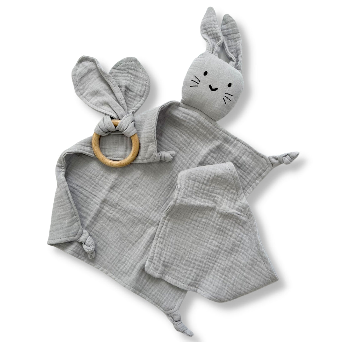 A, Apple Pie Snuggle Bunny Baby Gift Set (5 Colors) - Pupsik Singapore