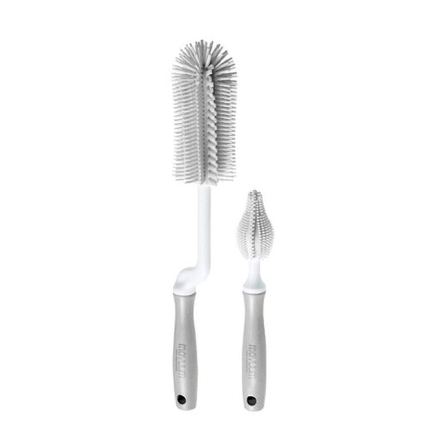 Moyuum Baby Bottle Silicone Brush Set, 2pk (3 Colours)