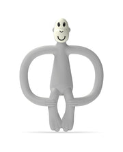 Matchstick Monkey Original Teething Toy & Gel Applicator - Grey