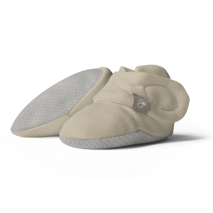 Goumiboots Bamboo & Organic Cotton Booties - Soybean (3 Sizes)