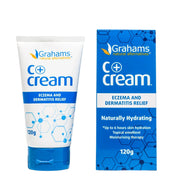 Grahams Natural C+ Eczema & Dermatitis Cream, 120g (Exp 11/27)