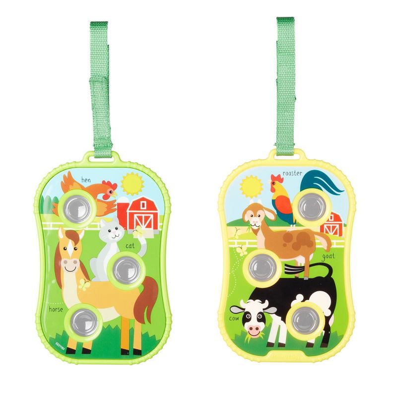 Melissa & Doug Poke-A-Dot Tag Along - Farm