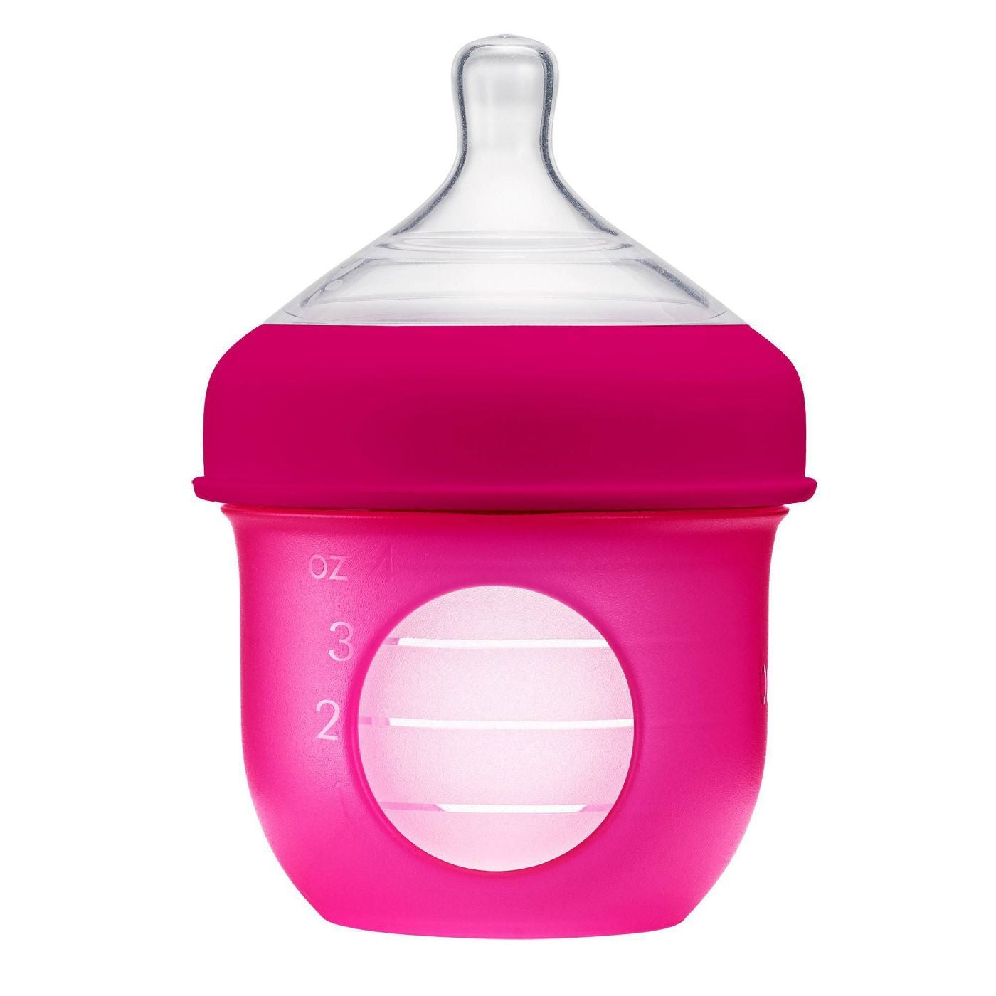 Boon Nursh Silicone Pouch Bottle, 4oz (3pk) (3 Colours) - Pupsik Singapore