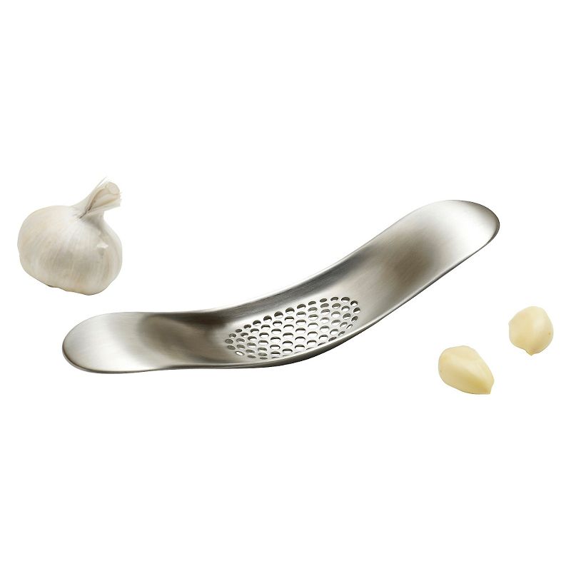 Joseph Joseph Rocker Garlic Crusher - Stainless Steel - Pupsik Singapore