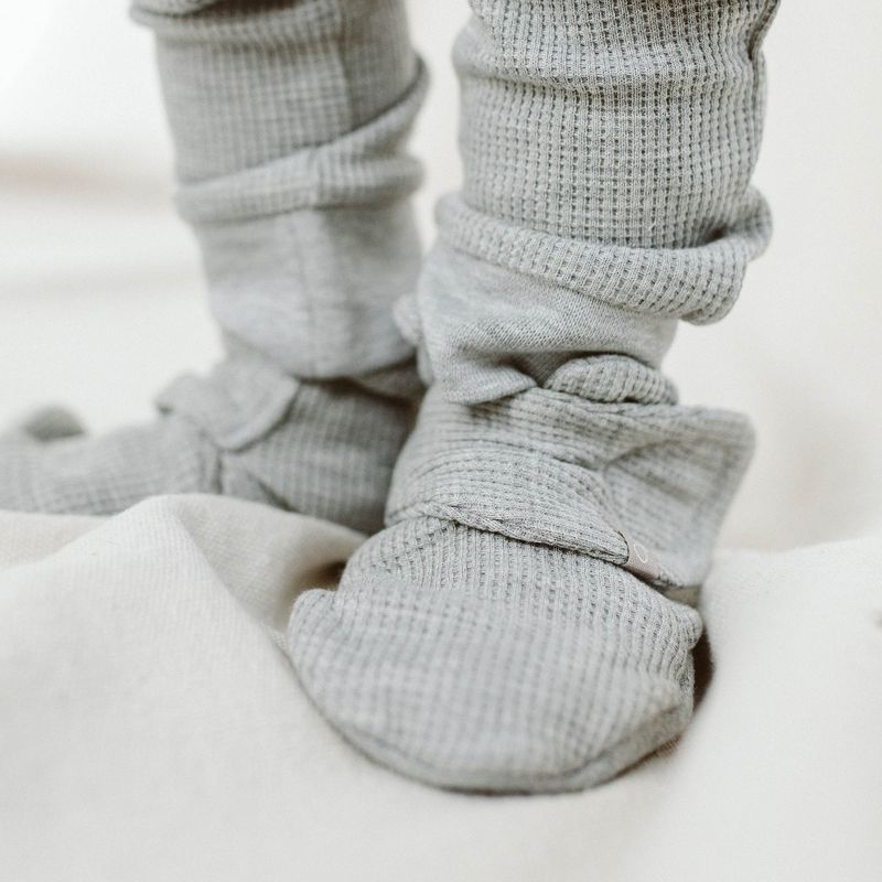 Goumiboots Bamboo & Organic Cotton Booties - Thunderstorm