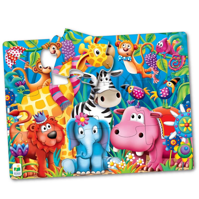 The Learning Journey My First Big Floor Puzzle - Jungle Friends