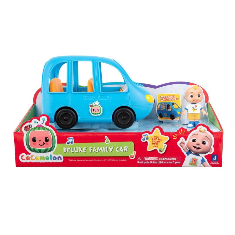 Cocomelon Lights & Sound Deluxe Family Fun Car