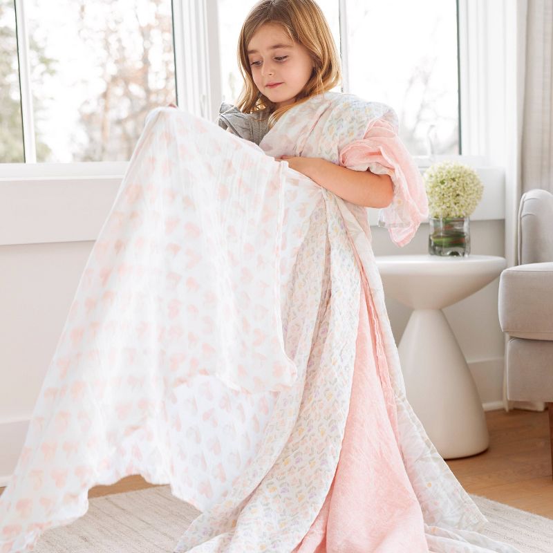 Aden Anais Essentials Muslin Cotton Swaddle (44 x 44 in), 4pk (31 Designs) - Pupsik Singapore