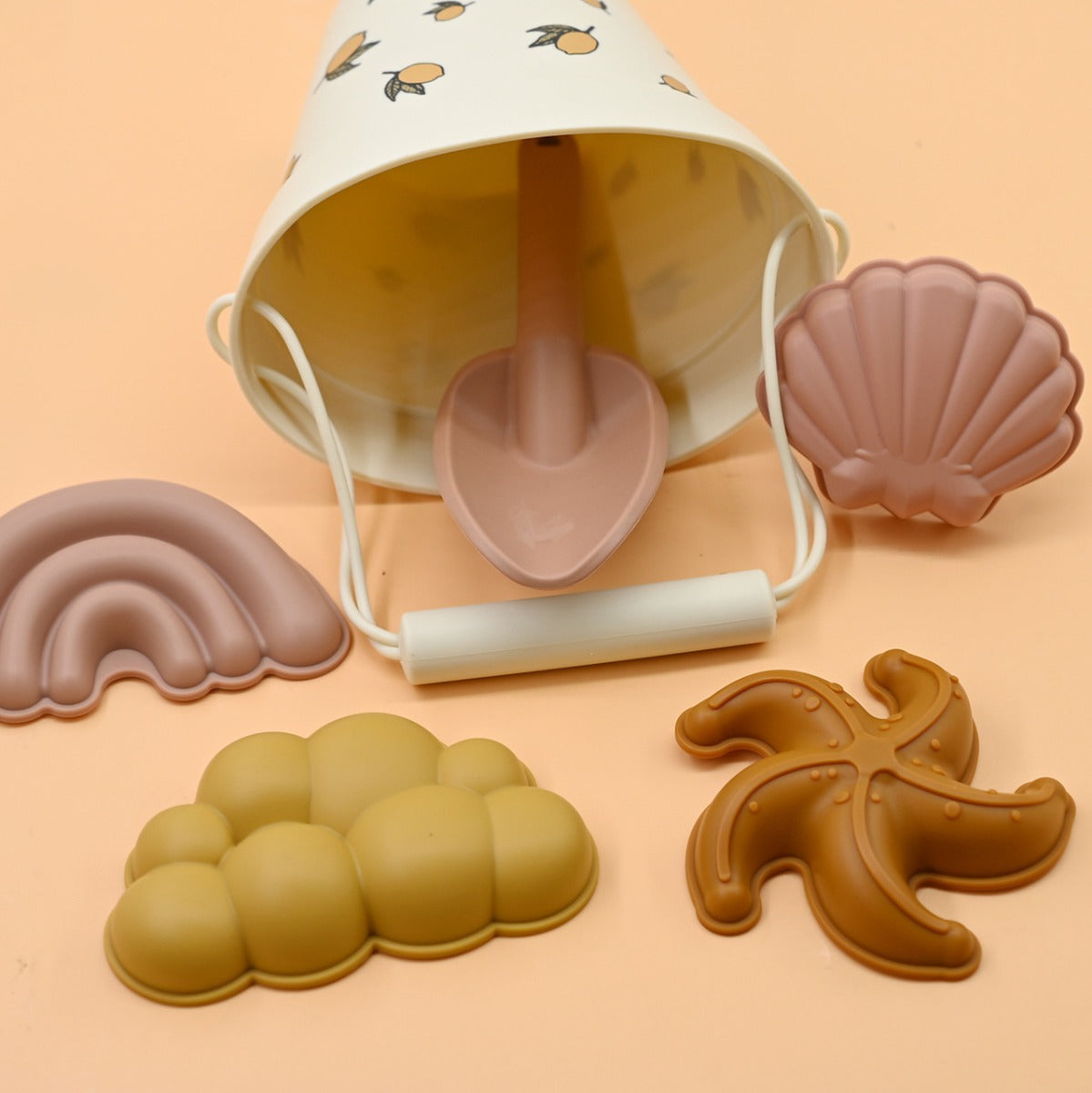 Biomom Silicone Beach Toy Set (3 Colors) - Pupsik Singapore