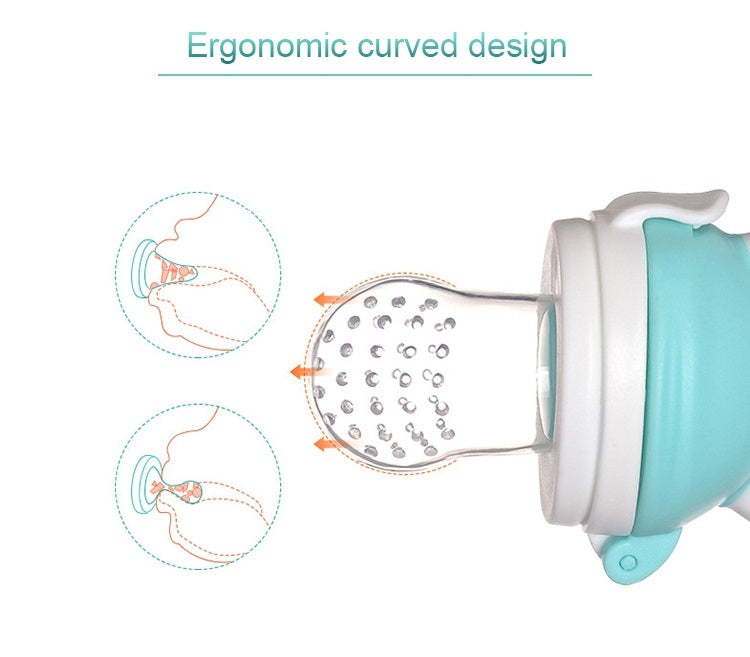 Biomom Food Feeder & Teether (8 Colours) - Pupsik Singapore