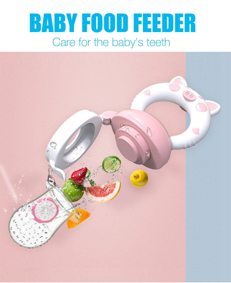 Biomom Food Feeder & Teether (8 Colours) - Pupsik Singapore