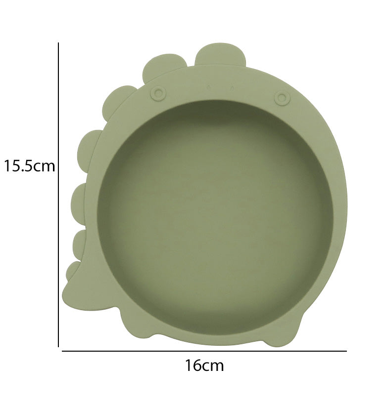 Biomom Baby Silicone Dinosaur Suction Bowl (5 Colours)