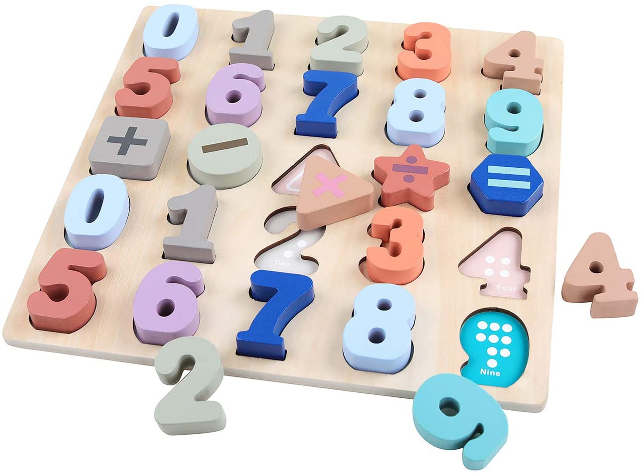 3D Alphabets and Numbers Jigsaw Puzzle (2 Designs)