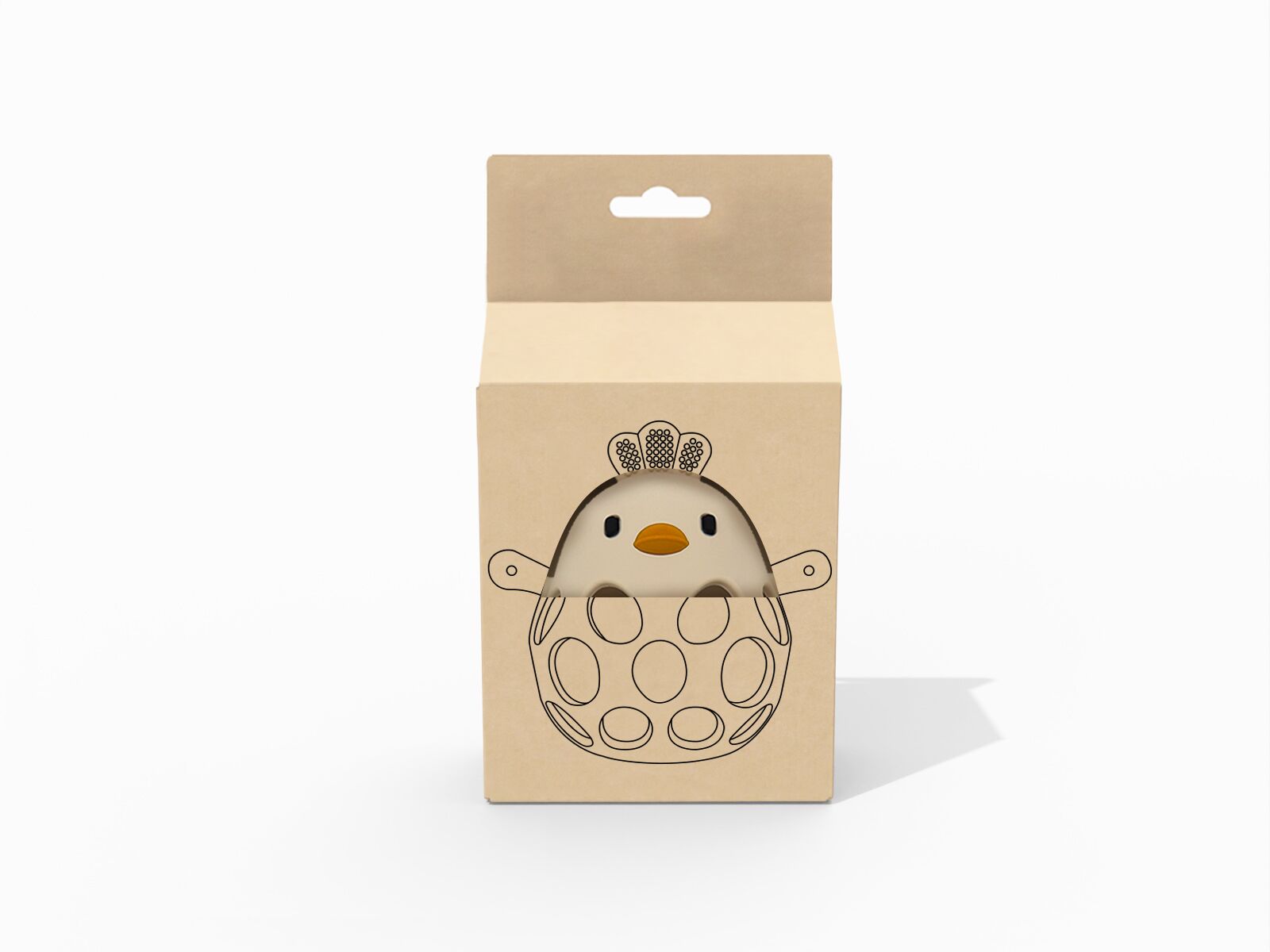 Biomom Sensory Teether Silicone Chick (7 Colors)