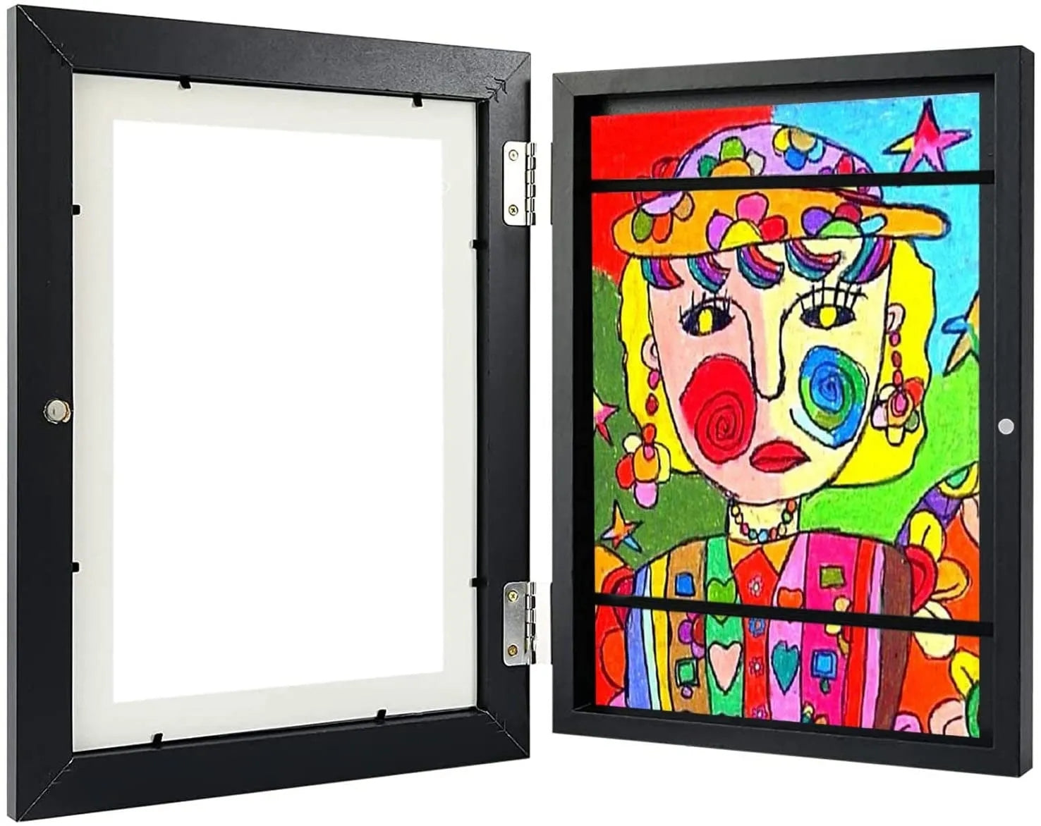 Pupsik Wooden Kids Artwork Display Frame and Storage, A4 (2 Colors) - Pupsik Singapore