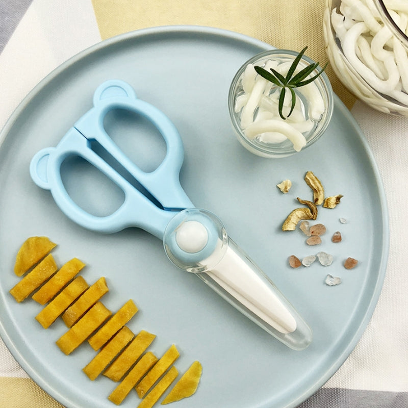 Biomom Ceramic Baby Food Scissors with Travel Case (3 Colours) - Pupsik Singapore
