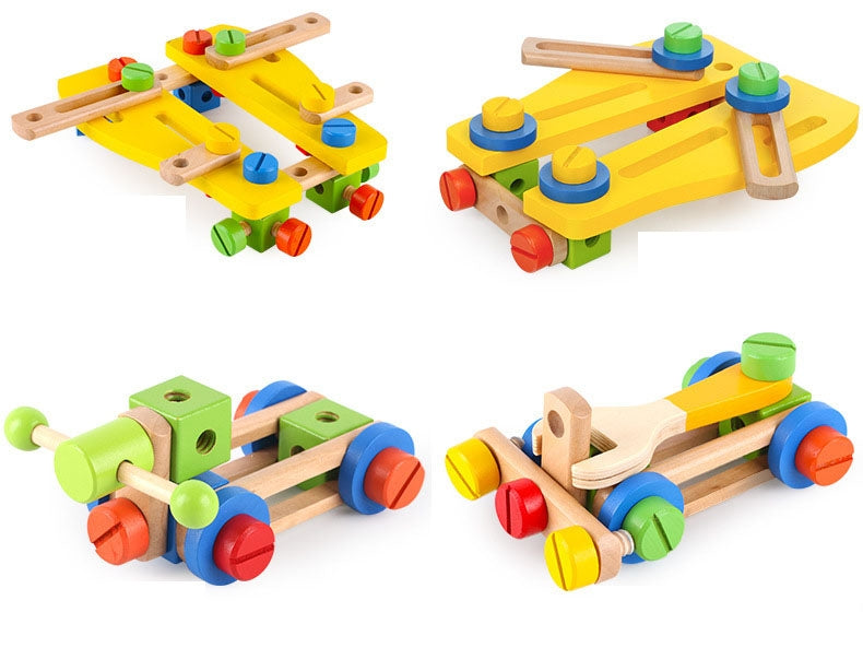 Multi-DIY Wooden Tool Box Toy