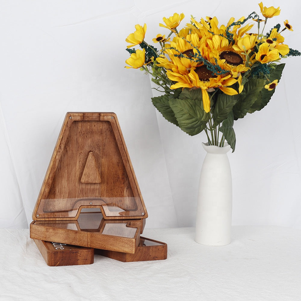 Wooden Alphabet Piggy Bank (23 Letters)