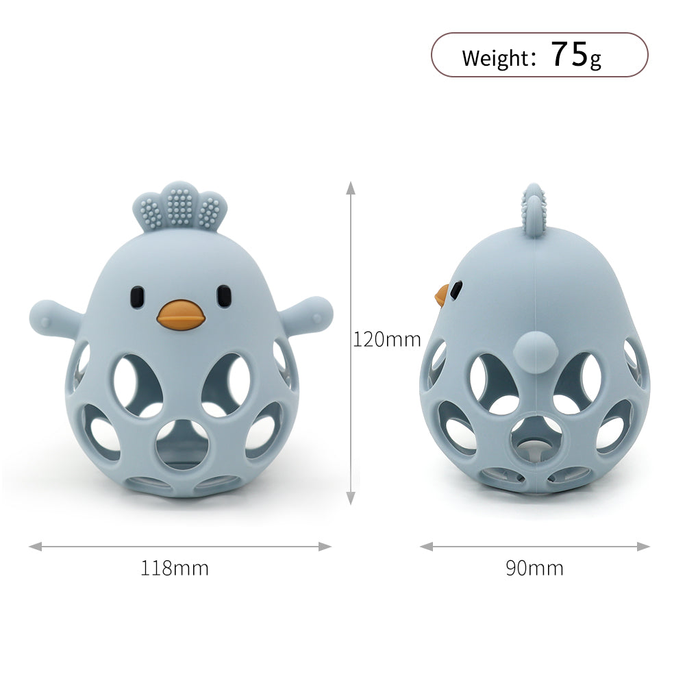 Biomom Sensory Teether Silicone Chick (7 Colors)