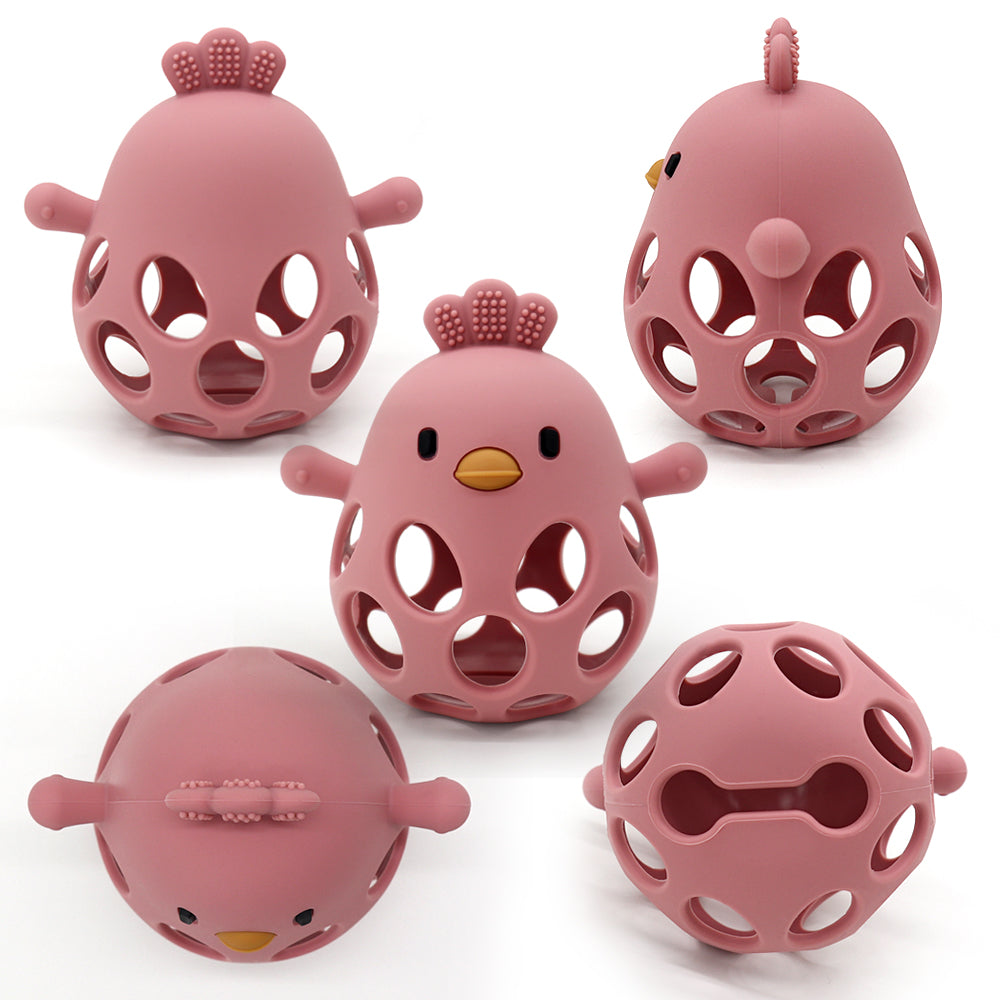 Biomom Sensory Teether Silicone Chick (7 Colors)
